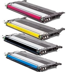 Toner équivalent à Samsung CLT-P404C Pack de 4 Noir , Cyan , Magenta , Jaune