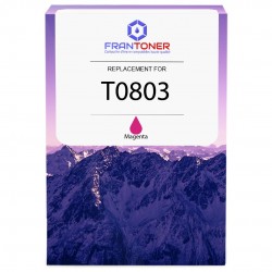 Cartouche encre compatible T0803 Magenta