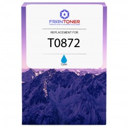 Encre compatible T0872 Cyan