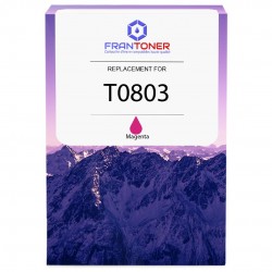 Cartouche encre compatible T0803 Magenta