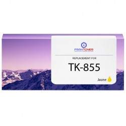 TK-855Y toner compatible Jaune