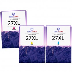 Pack de 3 cartouches de toner compatible C13T27154012