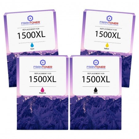 Cartouche d'encre équivalent à Canon Multipack PGI 1500XL BK / PGI 1500XL C / PGI 1500XL M / PGI 1500XL Y Pack de 4